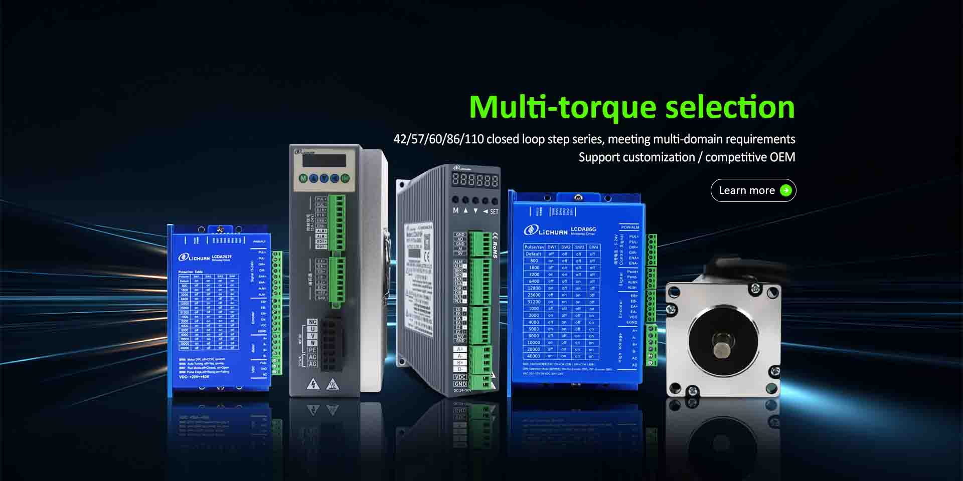 Фабрика покретача корачног мотора затворене петље у Кини